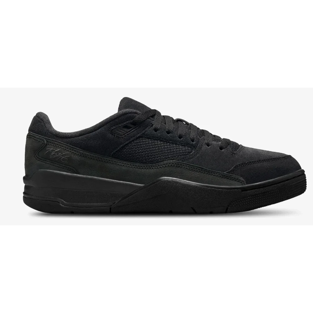 Jordan FLIGHT COURT Men's Size 12 Black Casual‎ Athletic Shoes HF3255-010  NEW